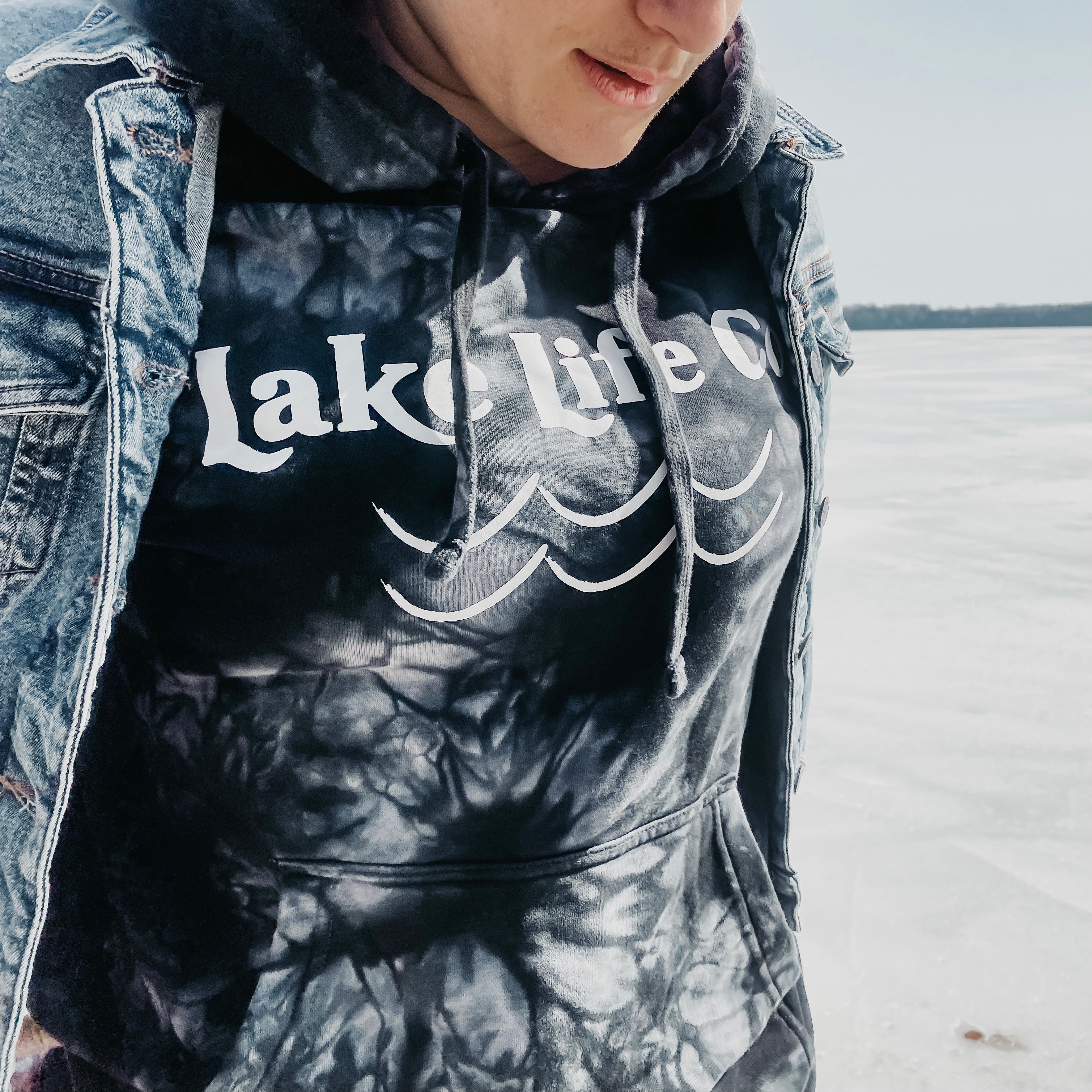 Lake Life Tie Dye Pullover